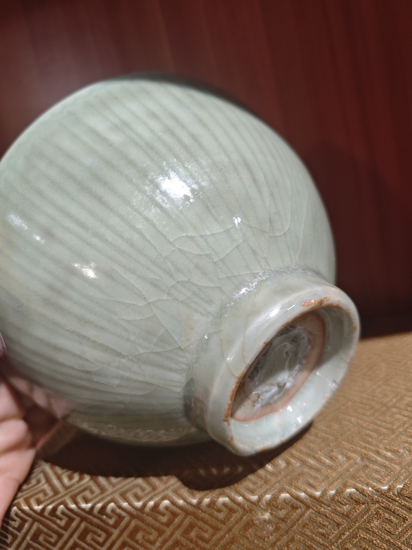 古玩陶瓷龍泉青釉深腹碗拍賣,當前價格7500元