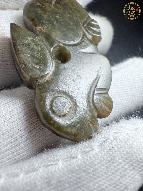 古玩玉器做舊仿西周“玉兔”真品鑒賞圖
