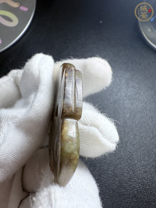 古玩玉器做舊仿西周“玉兔”真品鑒賞圖