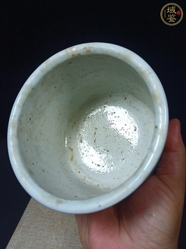 古玩陶瓷龍紋三足筒式香爐真品鑒賞圖