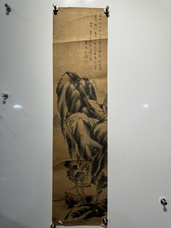 古玩轉賣清中晚期《山水》拍賣，當前價格3988元