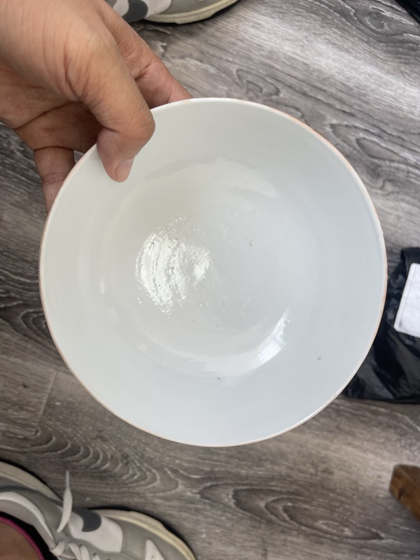 古玩陶瓷清晚同治粉彩細(xì)路花卉紋碗拍賣,當(dāng)前價(jià)格3950元