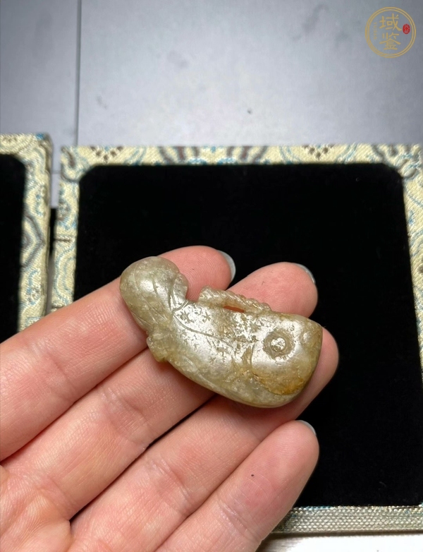古玩玉魚真品鑒賞圖
