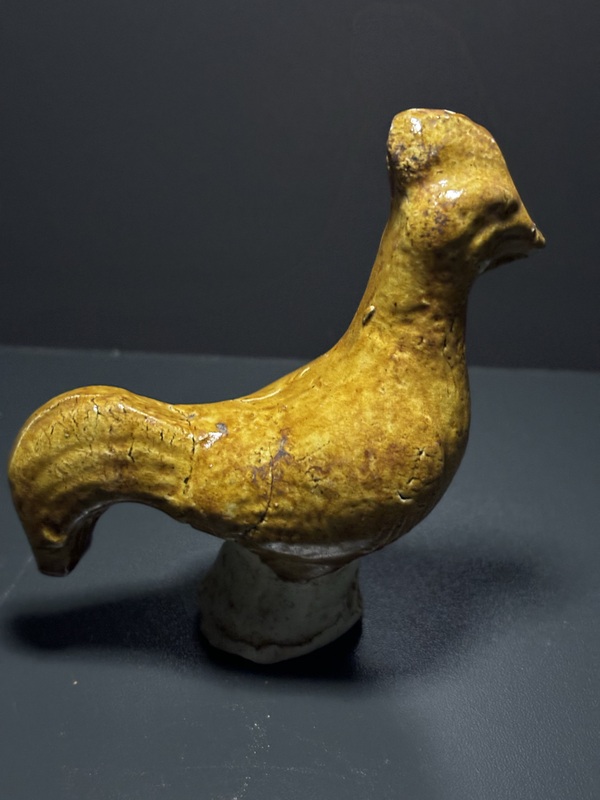 古玩陶瓷唐·黃釉雞拍賣(mài),當(dāng)前價(jià)格198元