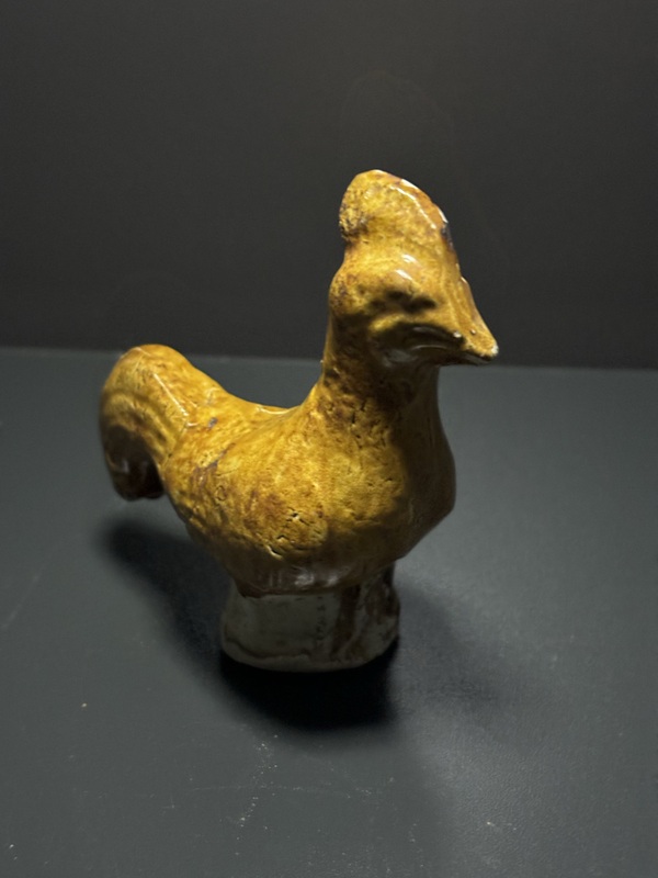 古玩陶瓷唐·黃釉雞拍賣(mài),當(dāng)前價(jià)格198元
