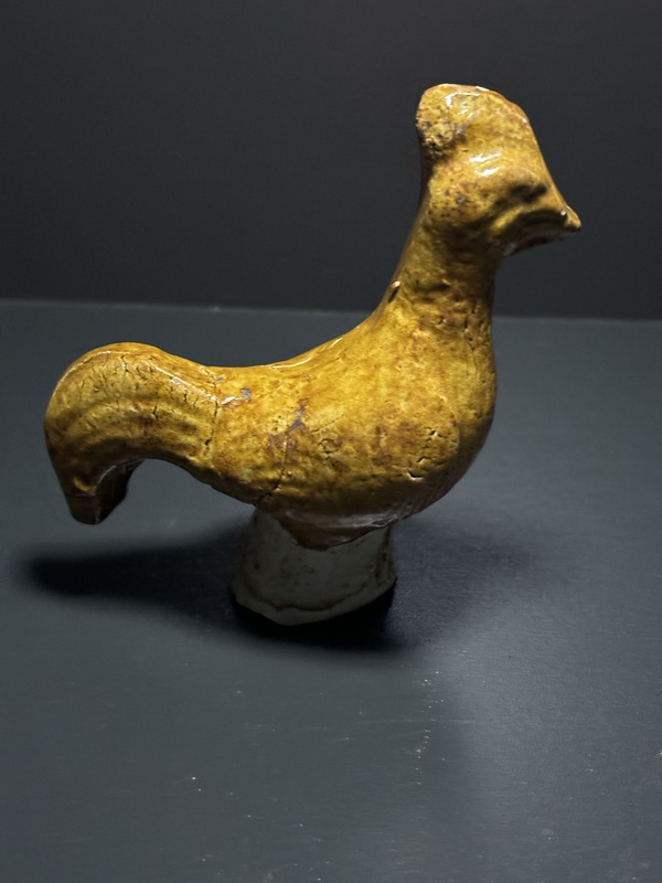 古玩陶瓷唐·黃釉雞拍賣(mài),當(dāng)前價(jià)格198元
