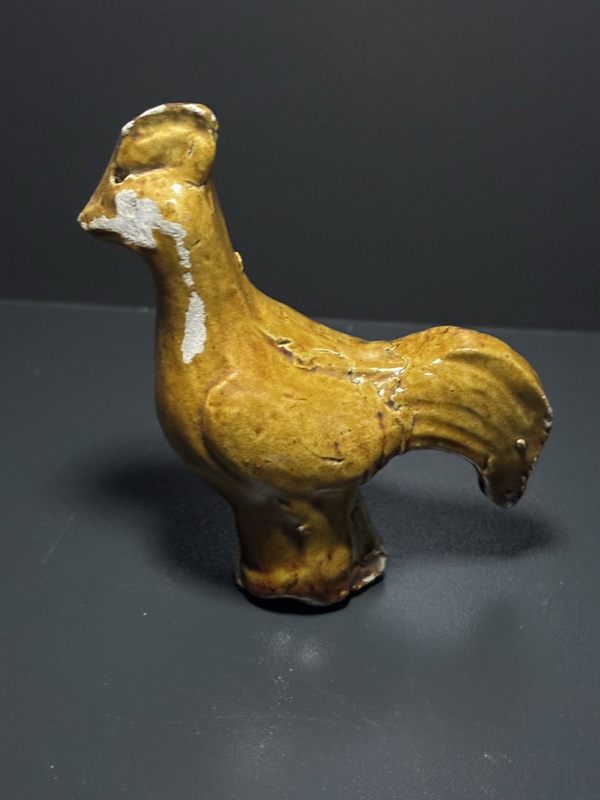 古玩陶瓷唐·黃釉雞拍賣(mài),當(dāng)前價(jià)格198元