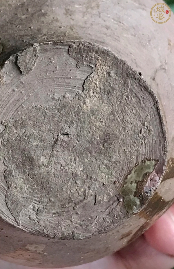 古玩陶瓷洪塘窯褐釉茶入真品鑒賞圖