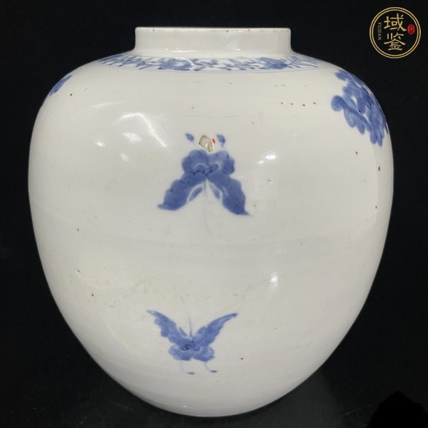 古玩陶瓷青花人物罐真品鑒賞圖