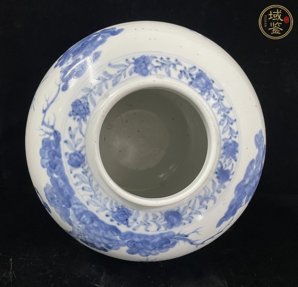 古玩陶瓷青花人物罐真品鑒賞圖