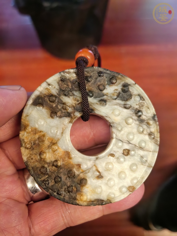 古玩玉器仿古玉螭龍璧真品鑒賞圖