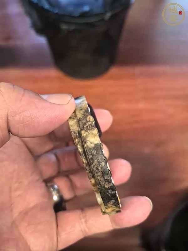 古玩玉器仿古玉螭龍璧真品鑒賞圖