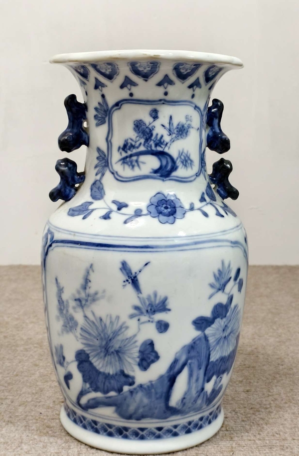 古玩陶瓷青花瓶拍賣，當前價格2000元