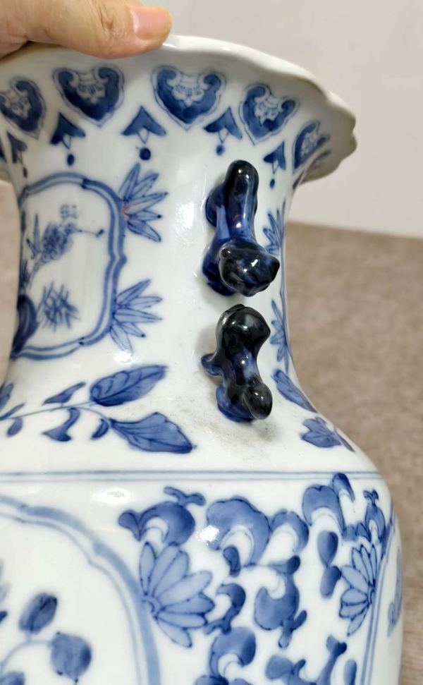 古玩陶瓷青花瓶拍賣，當前價格2000元