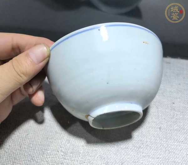 古玩陶瓷萬歷青花瓷碗真品鑒賞圖