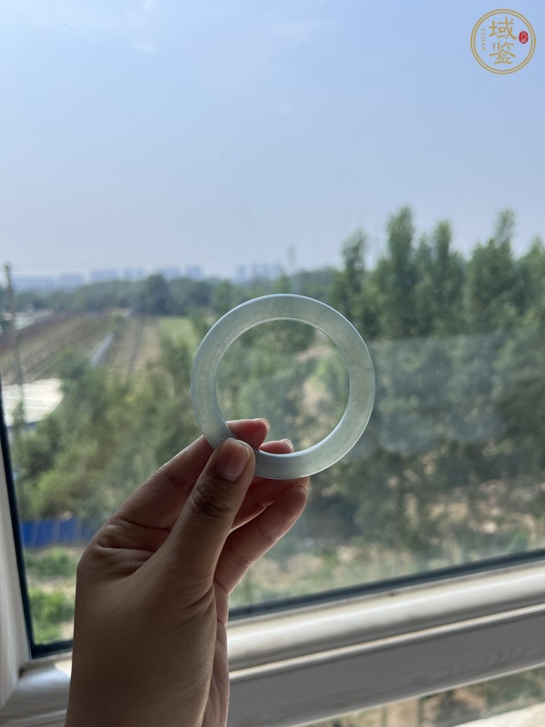 古玩天然翡翠A貨手鐲真品鑒賞圖
