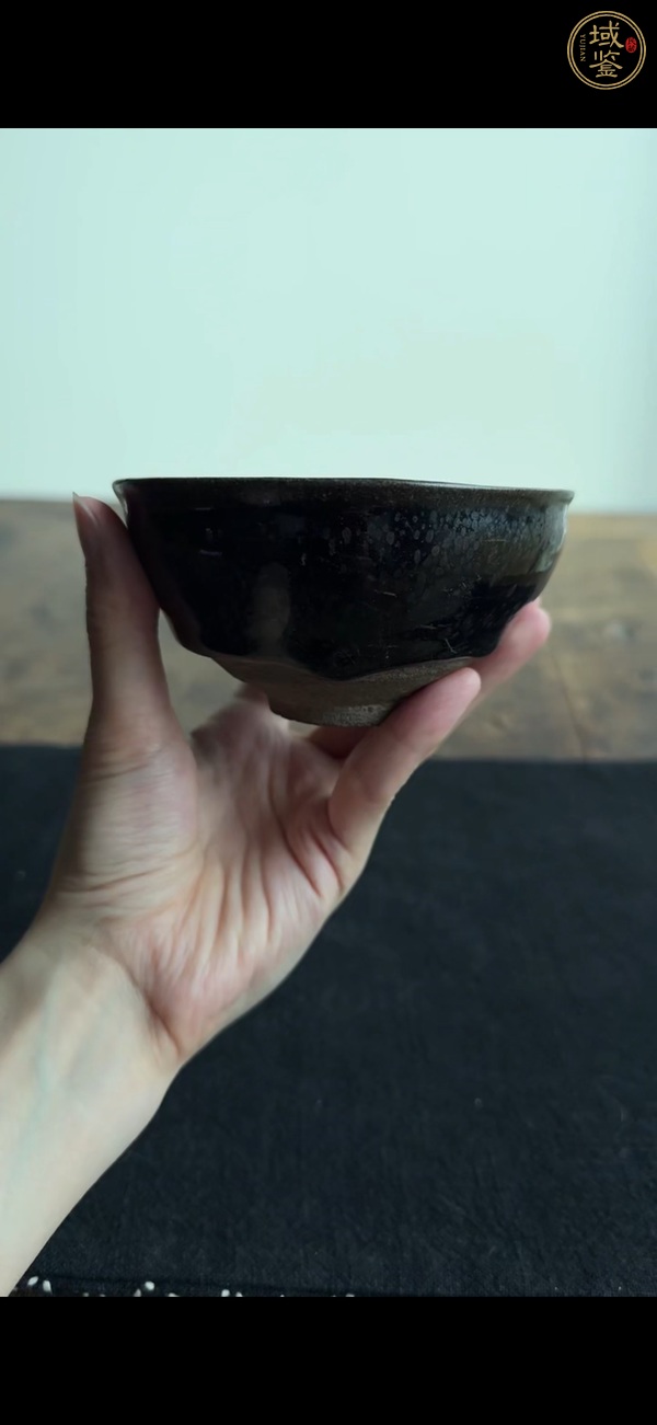 古玩陶瓷宋代時期建窯建盞真品鑒賞圖