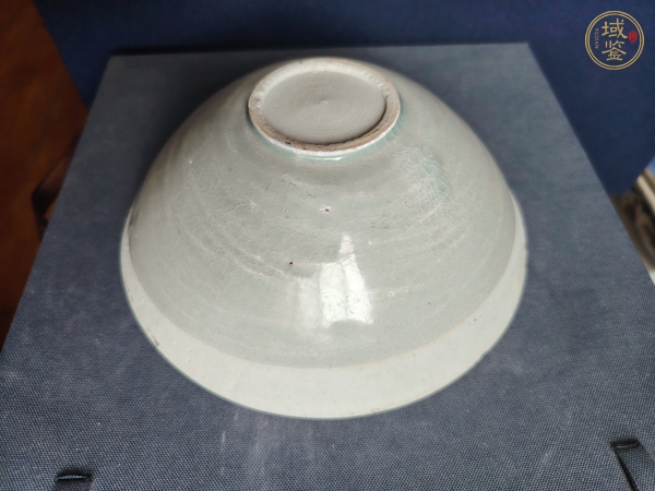 古玩陶瓷青白釉雙魚碗真品鑒賞圖