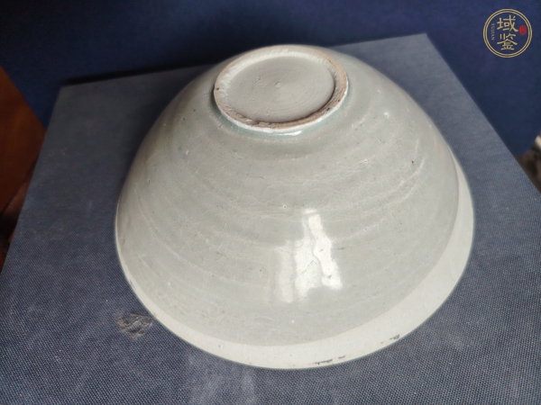 古玩陶瓷青白釉雙魚碗真品鑒賞圖