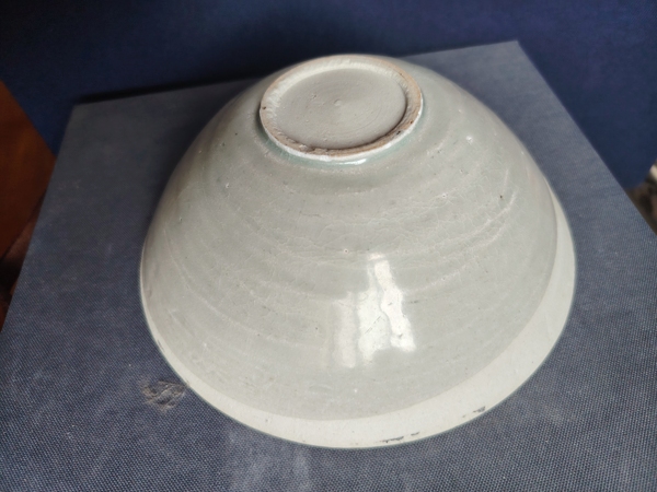 古玩陶瓷青白釉雙魚碗拍賣，當前價格1500元