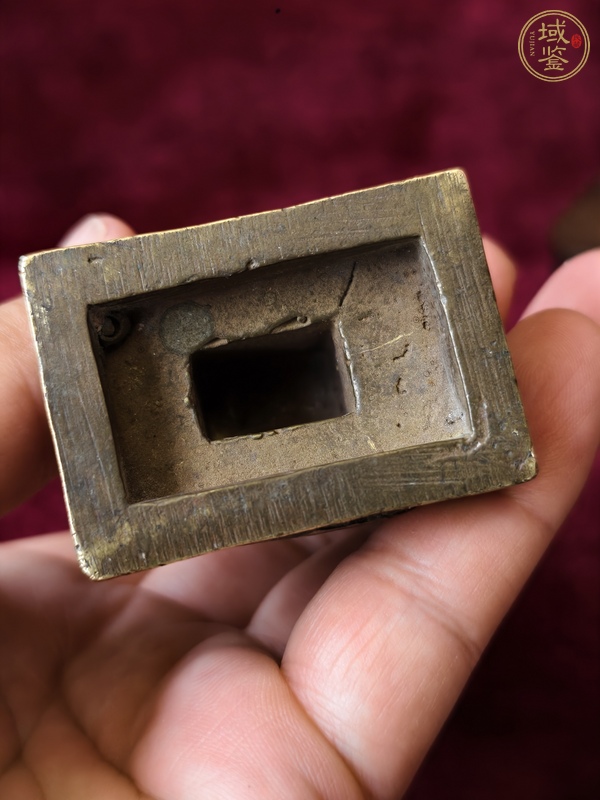 古玩銅器銅鶴真品鑒賞圖
