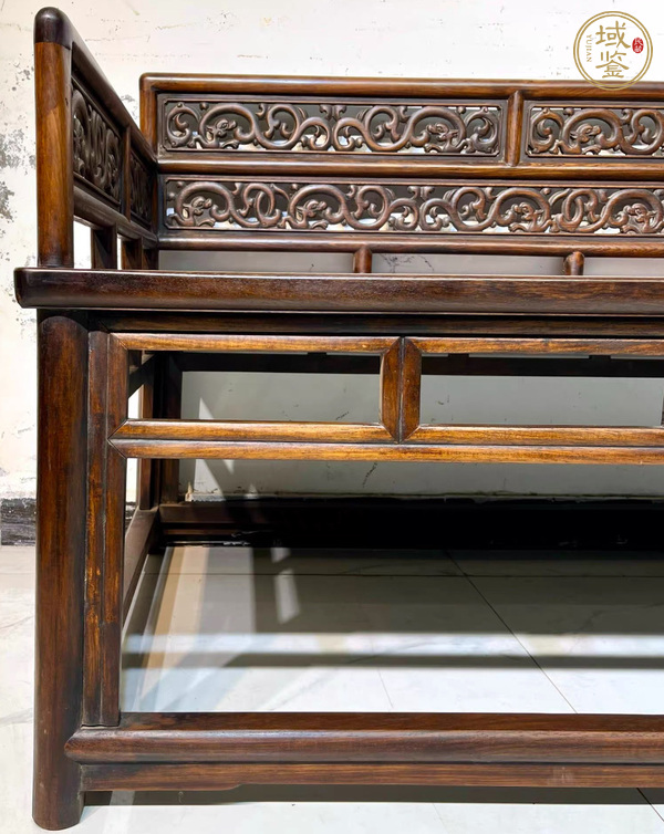 古玩雜項羅漢床真品鑒賞圖