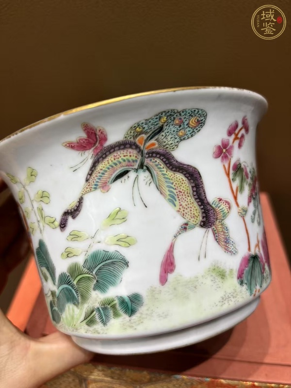 古玩陶瓷粉彩碗真品鑒賞圖