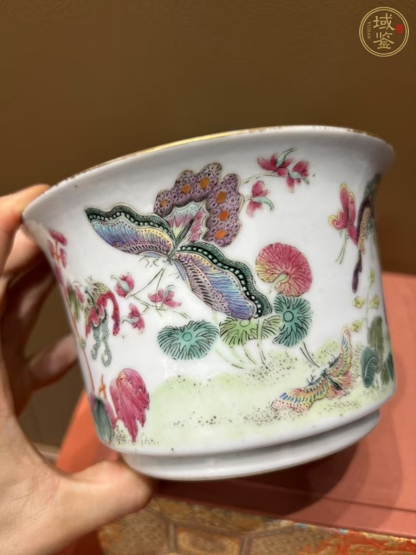 古玩陶瓷粉彩碗真品鑒賞圖