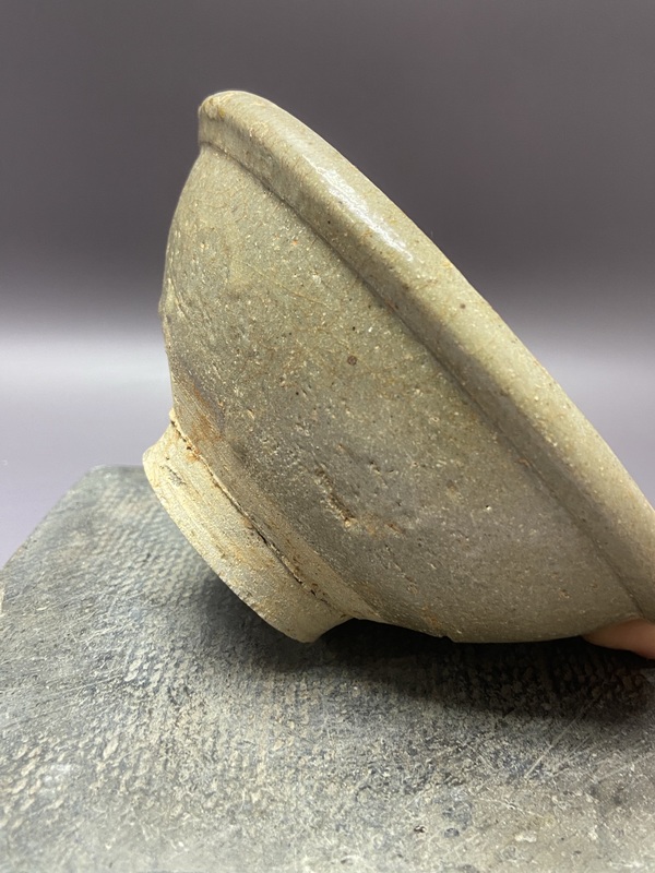 古玩陶瓷元代龍泉窯青釉碗拍賣,當前價格189元