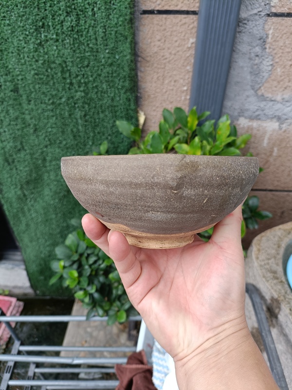 古玩轉賣元代末茶葉沫釉內彩虹大碗拍賣，當前價格0元