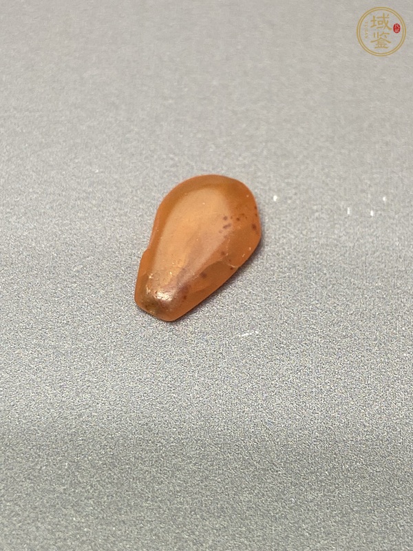 古玩陶瓷清代瑪瑙珠真品鑒賞圖