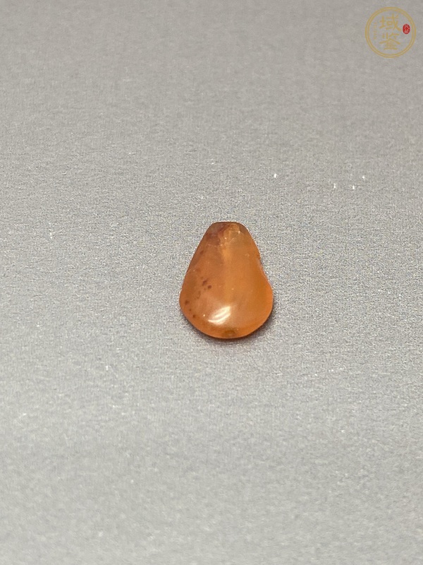 古玩陶瓷清代瑪瑙珠真品鑒賞圖