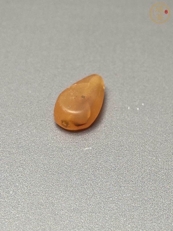 古玩陶瓷清代瑪瑙珠真品鑒賞圖