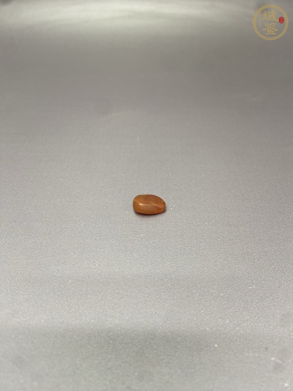古玩清代瑪瑙珠真品鑒賞圖