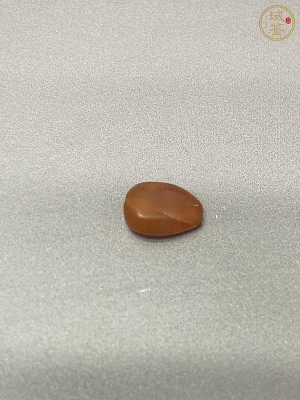 古玩陶瓷清代瑪瑙珠真品鑒賞圖