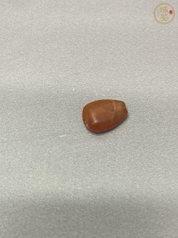 古玩陶瓷清代瑪瑙珠真品鑒賞圖