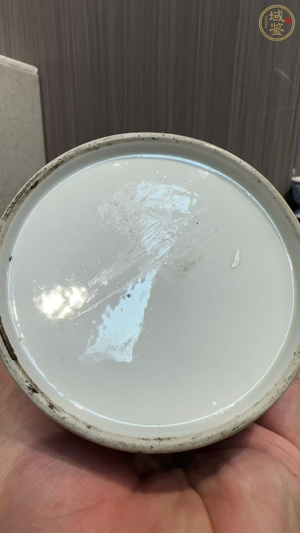 古玩陶瓷粉彩無雙譜人物蓋缸真品鑒賞圖
