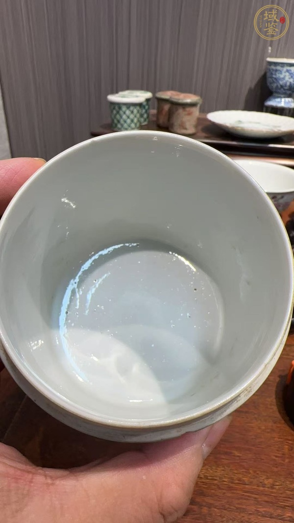 古玩陶瓷粉彩無雙譜人物蓋缸真品鑒賞圖