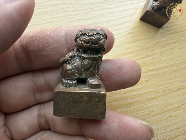 古玩銅器印章坯子真品鑒賞圖