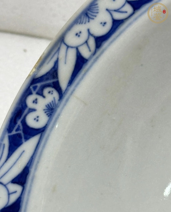 古玩陶瓷獅紋青花碗真品鑒賞圖