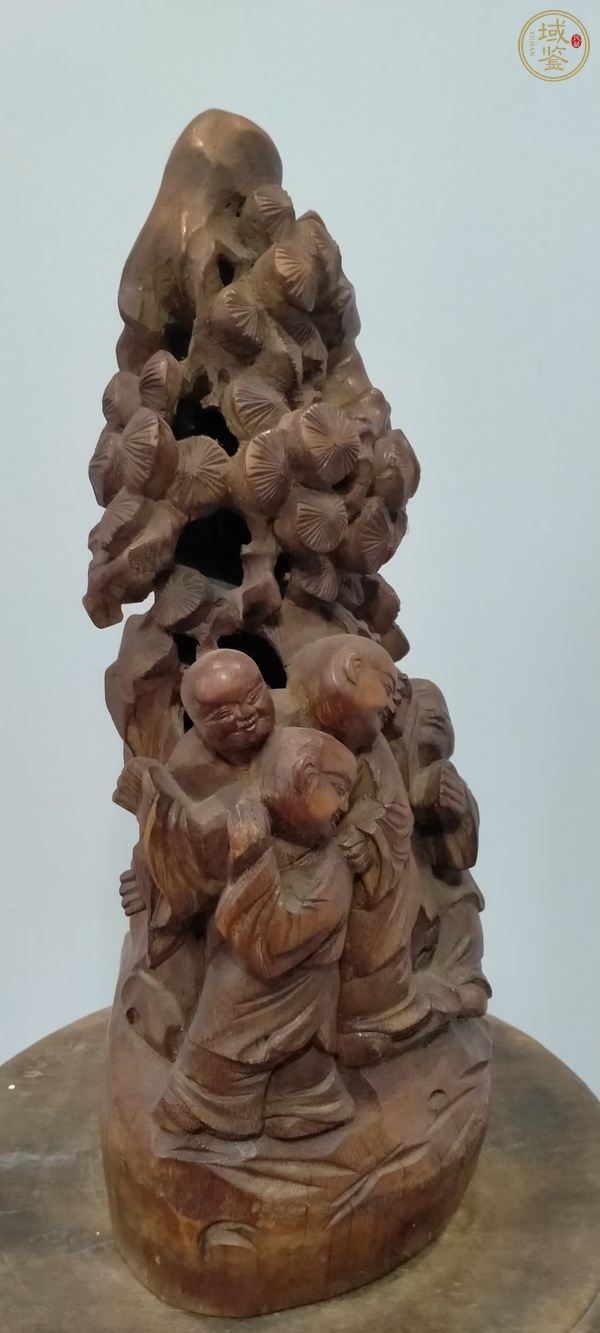 古玩竹雕真品鑒賞圖