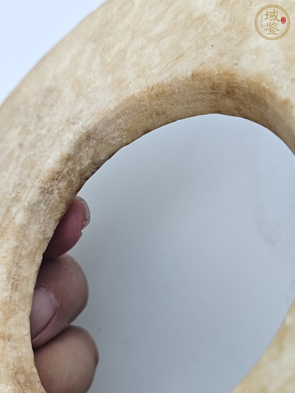 古玩玉器地方料玉璧真品鑒賞圖