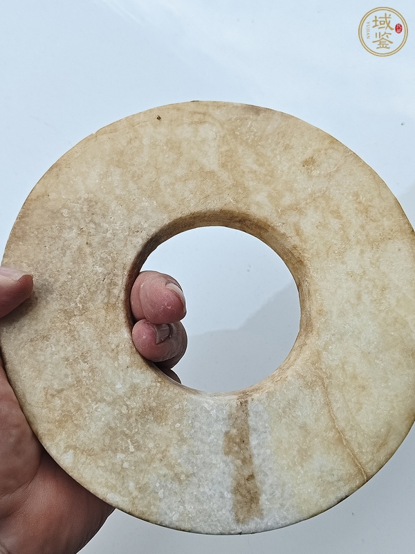 古玩玉器地方料玉璧真品鑒賞圖