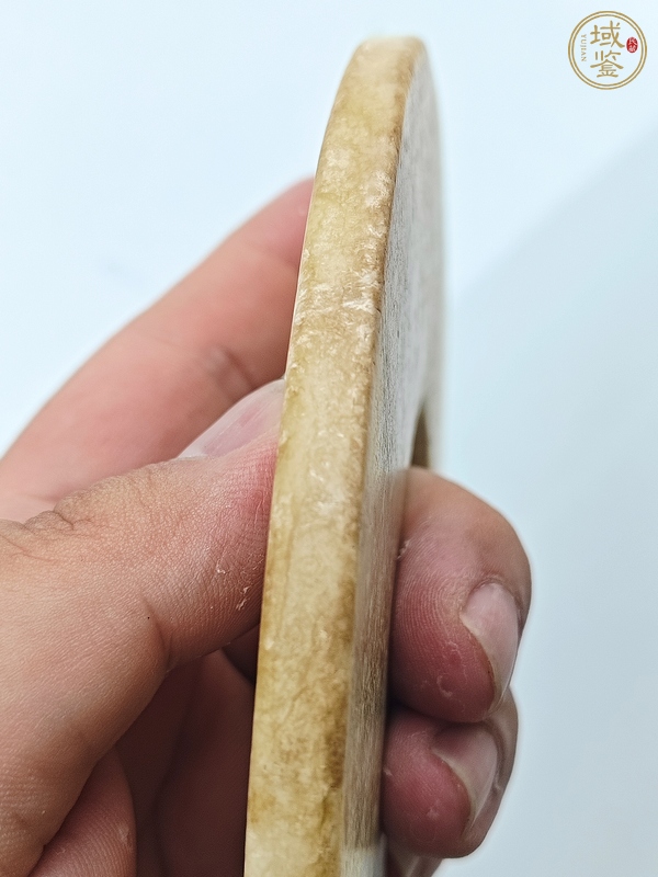 古玩玉器地方料玉璧真品鑒賞圖