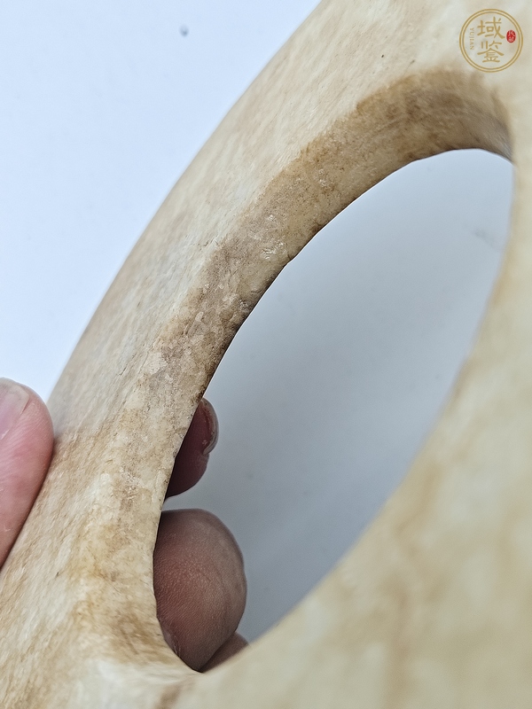 古玩玉器地方料玉璧真品鑒賞圖