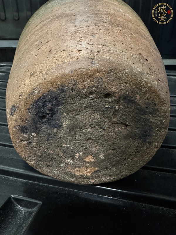 古玩陶瓷青釉四系罐真品鑒賞圖