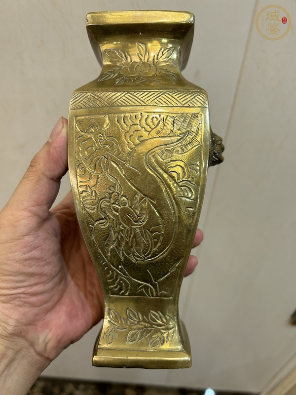 古玩銅瓶真品鑒賞圖