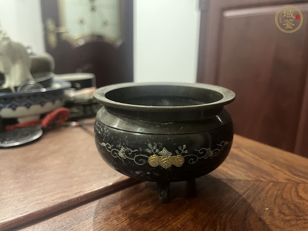古玩銅香爐真品鑒賞圖
