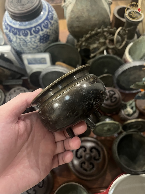 古玩雜項銅香爐真品鑒賞圖