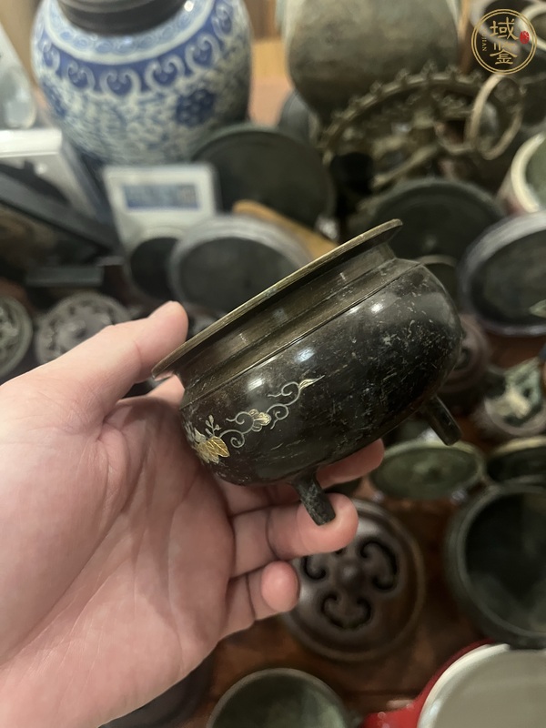 古玩雜項銅香爐真品鑒賞圖